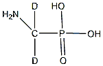 Aminomethylphosphonic acid‑d₂