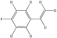 4‑Fluorostyrene‑d₇ (contains hydroquinone as stabilizer)