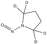 1-Nitrosopyrrolidine-2,2,5,5-d₄  “Isotopic label: d₄ (no over‑deuteration)”