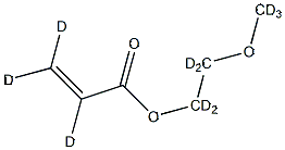 2‑(Methoxy)ethyl acrylate‑d10