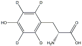 D-4‑Hydroxyphenyl‑d₄‑alanine‑2,3,3