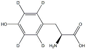 L‑4‑Hydroxyphenyl‑d₄‑alanine‑2,3,3