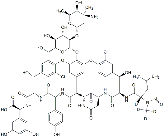N-Nitroso Vancomycin-d4  (Target isotopic enrichment: d₄)