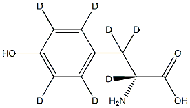 D‑4‑Hydroxyphenyl‑d₄‑alanine‑2,3,3‑d₃
