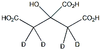 Citric acid-2,2,4,4-d₄