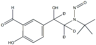 N‑Nitroso Salbutamol Impurity D‑d₃ (Deuteration Level May Vary)