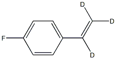 4‑Fluorostyrene‑d₃ (contains hydroquinone as stabilizer)