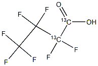 Perfluorobutanoic acid (PFBA) (¹³C₂, 99%)