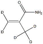 Methacrylamide‑d₅ (contains hydroquinone as stabilizer)