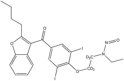 N-Nitroso N-Desethyl Amiodarone-d4